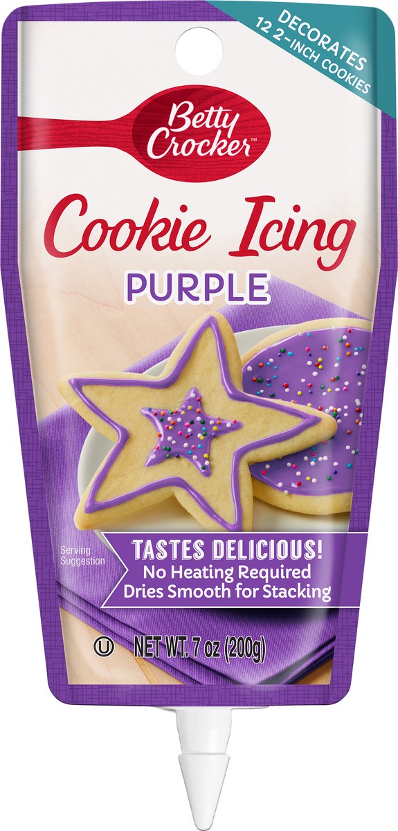 slide 2 of 3, Betty Crocker Purple Cookie Icing 7 oz, 7 oz