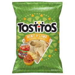 Tostitos Tortilla Chips Hint of Lime Flavored 11 Oz