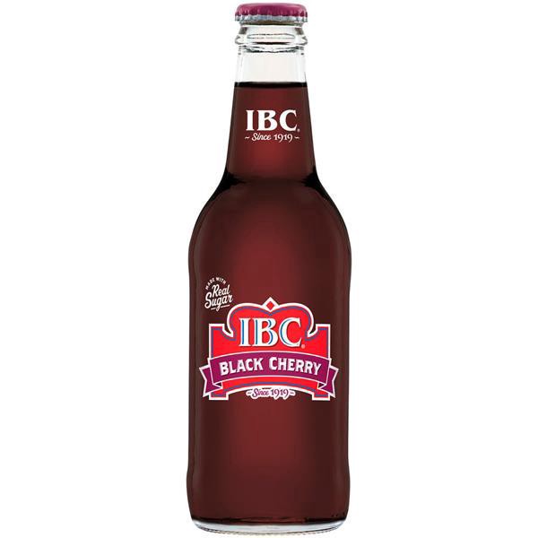 slide 1 of 3, IBC Black Cherry Made with Sugar, 12 fl oz