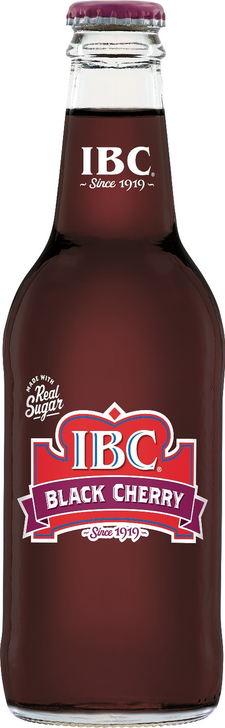 slide 1 of 3, IBC Black Cherry Made with Sugar, 12 fl oz