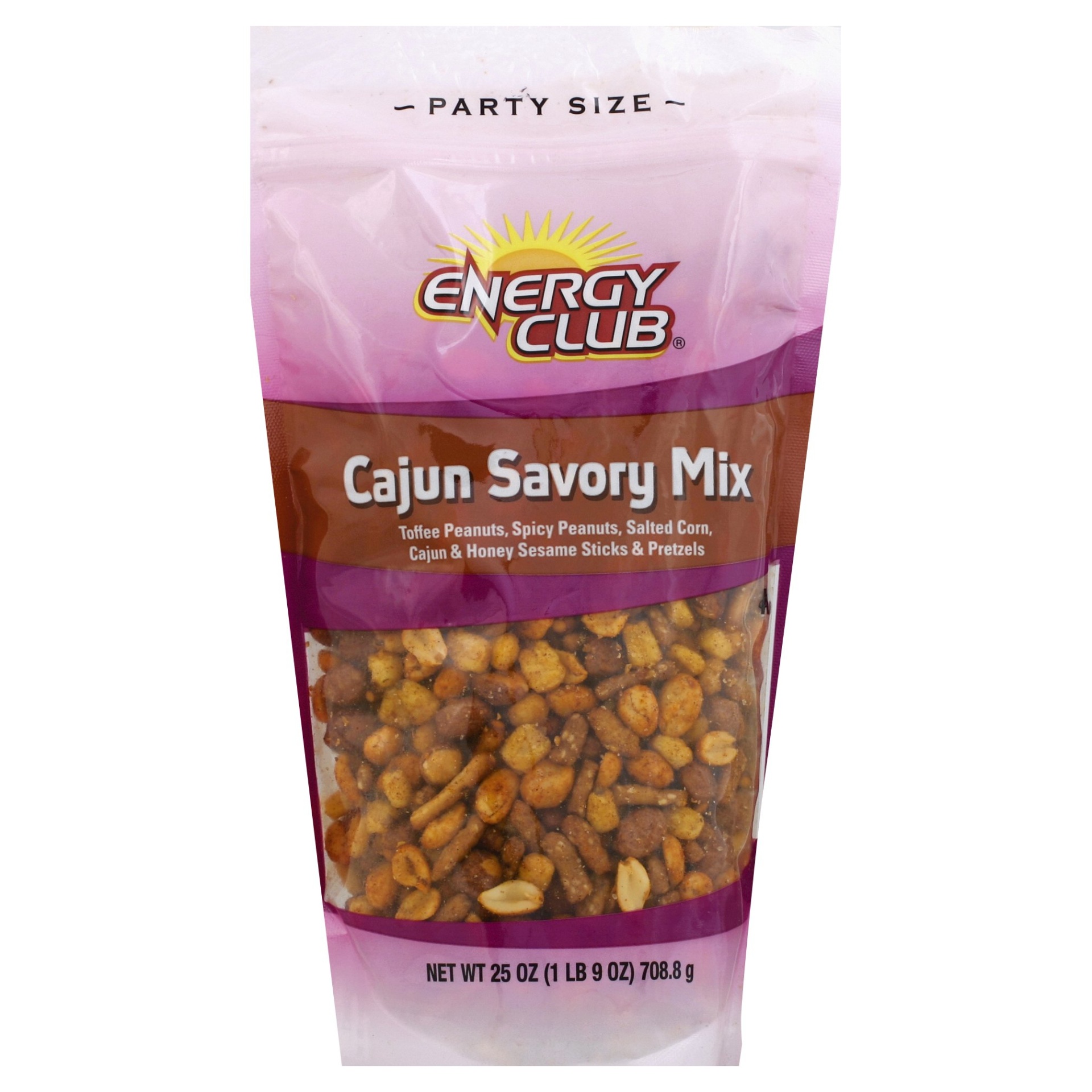 slide 1 of 1, Energy Club Cajun Savory Mix, 25 oz