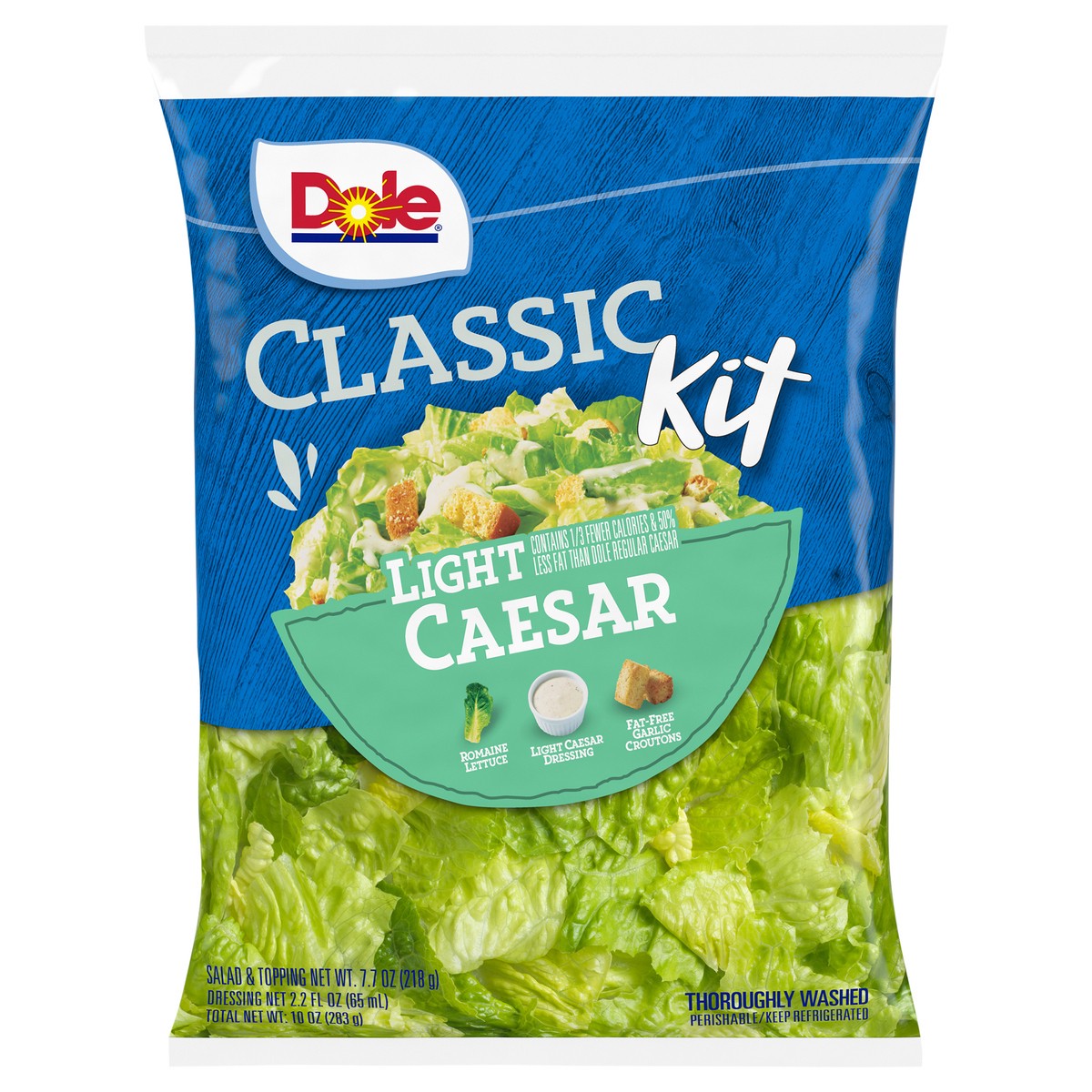 slide 1 of 6, Dole® classic kit, light Caesar, 10 oz