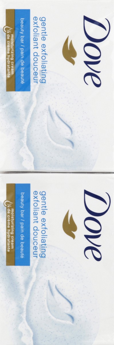 slide 3 of 6, Dove Gentle Exfoliating Beauty Bar, 10 ct; 4 oz