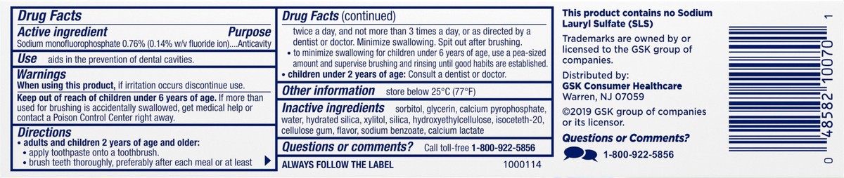 slide 6 of 13, Biotène Fluoride Toothpaste for Dry Mouth Symptoms and Bad Breath, Gentle Mint - 4.3 oz, 4.3 oz