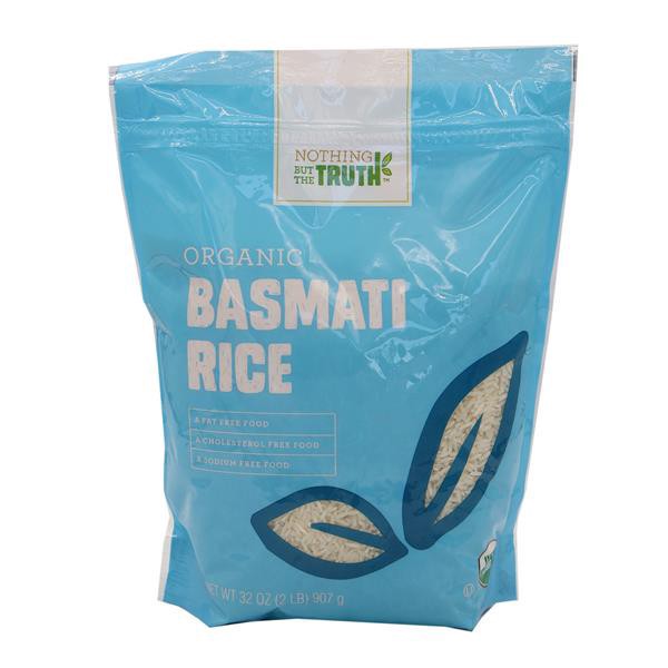 slide 1 of 1, Hy-Vee Nothing But The Truth Organic Basmati Rice, 2 lb
