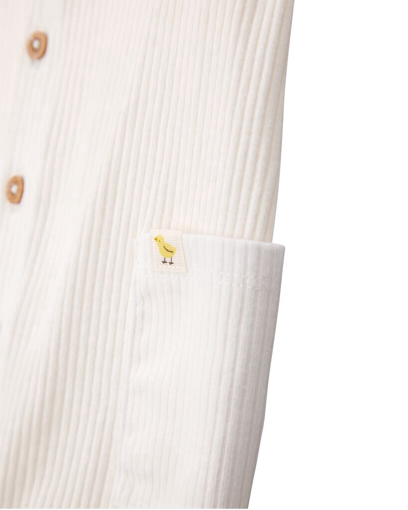 slide 2 of 4, Carter's Carters Baby 2-Piece Jumpsuit & Sock Set - Ivory Ivory NB, 2 pc