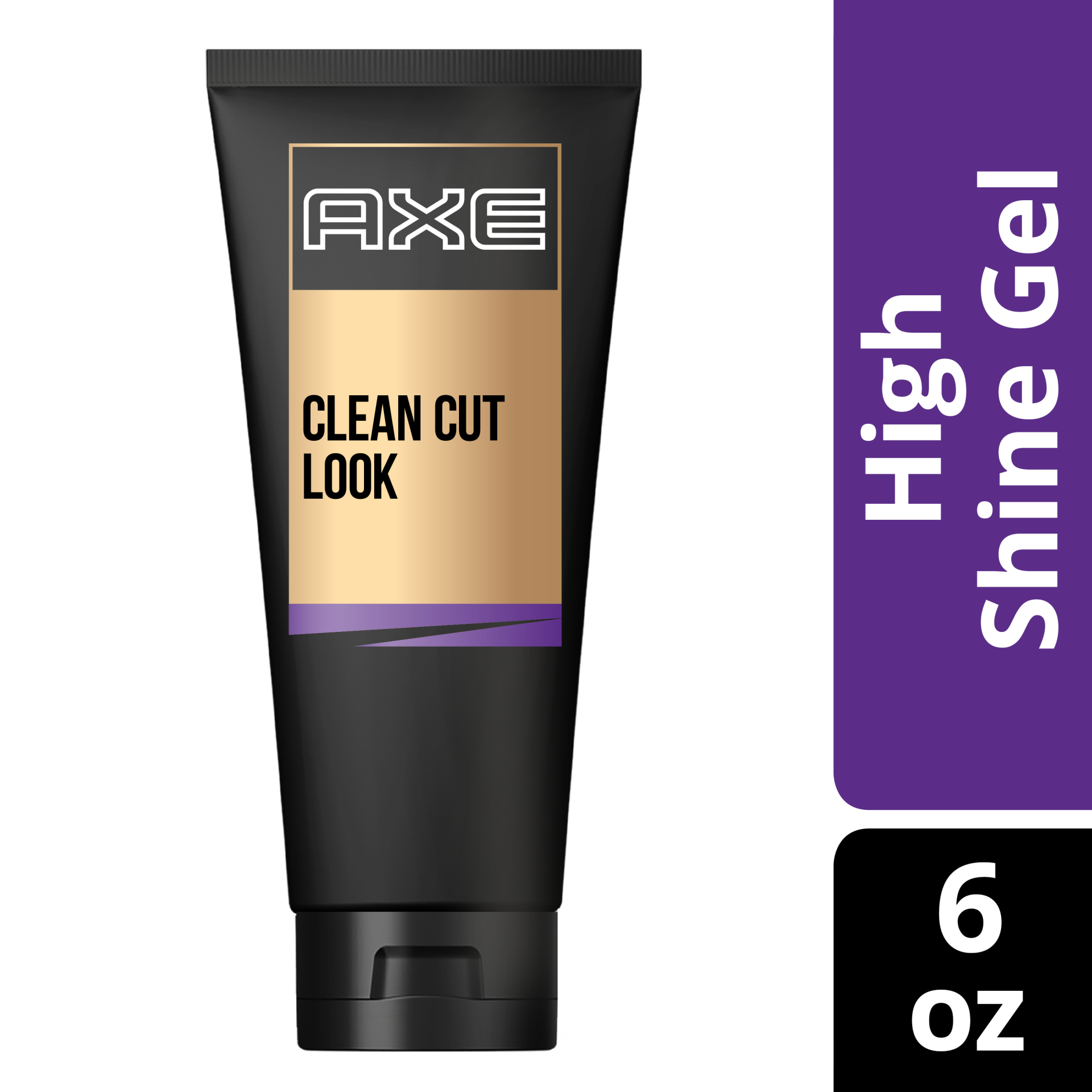 slide 1 of 6, AXE Hair Styling Clean Cut Look High Shine Gel, 6 oz, 6 oz