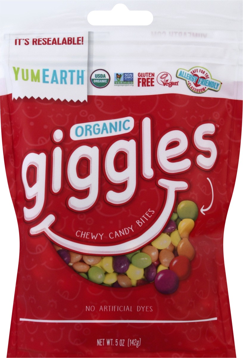 slide 3 of 9, YumEarth Giggles Organic Chewy Candy Bites 5 oz, 5 oz