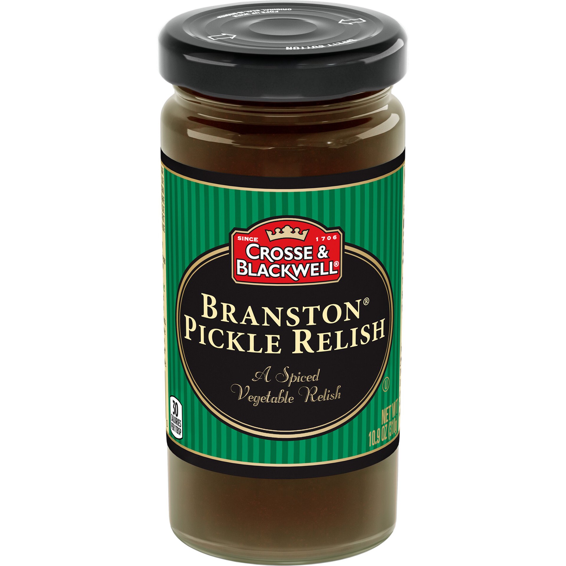 slide 1 of 2, Crosse & Blackwell Branston Pickle Relish, 10.9-Ounce, 10.9 oz