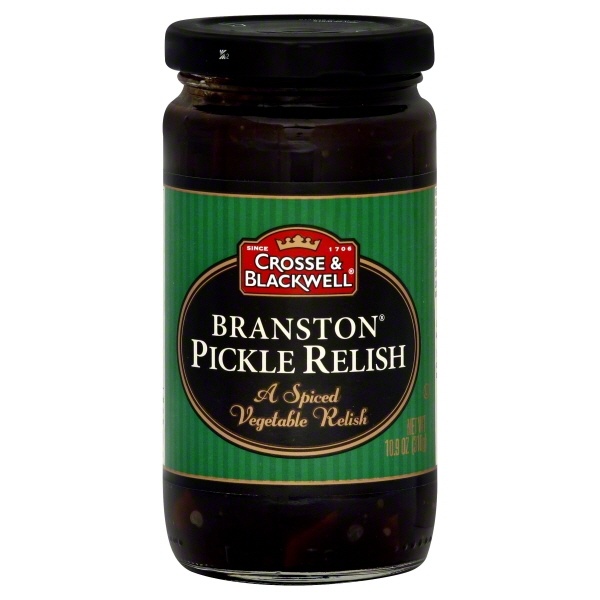 slide 1 of 3, Crosse & Blackwell Pickle Relish, Branston, 10.9 oz