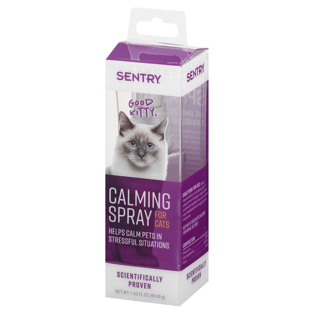 slide 4 of 9, Sentry Calming Spray for Cats 1.62 oz, 1.62 oz