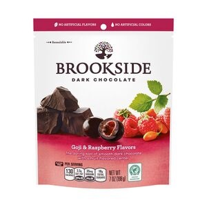 slide 1 of 1, Brookside Dark Chocolate Goji Raspberry, 7.36 oz