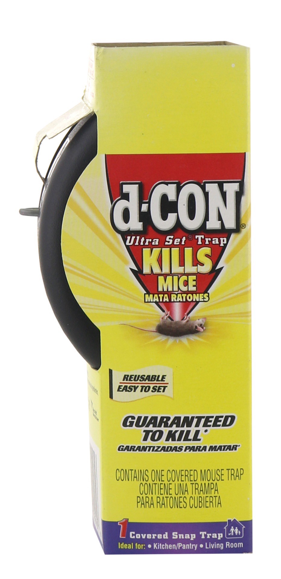 slide 1 of 1, d-Con Ultra Set Covered Mouse Trap, 1 ct