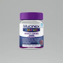 Mucinex Children's Mighty Chews-Nighttime Cough 16ct
