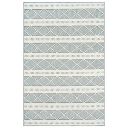Gertmenian Regent Krie Area Rug, 52x70, Blue Cream