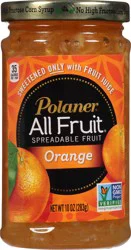 Polaner All Fruit Gluten Free Orange Spreadable Fruit, Orange Fruit Spread, 10 OZ