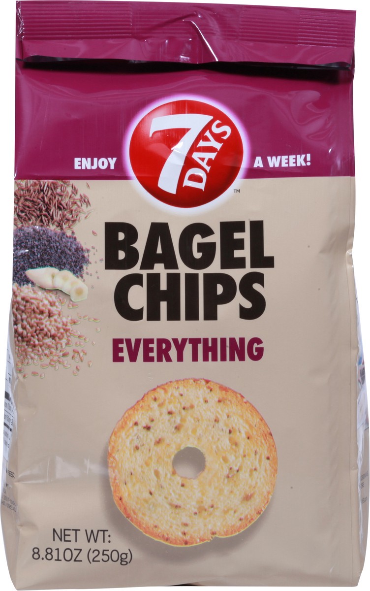 slide 2 of 13, 7DAYS Everything Bagel Chips 8.81 oz, 8.81 oz