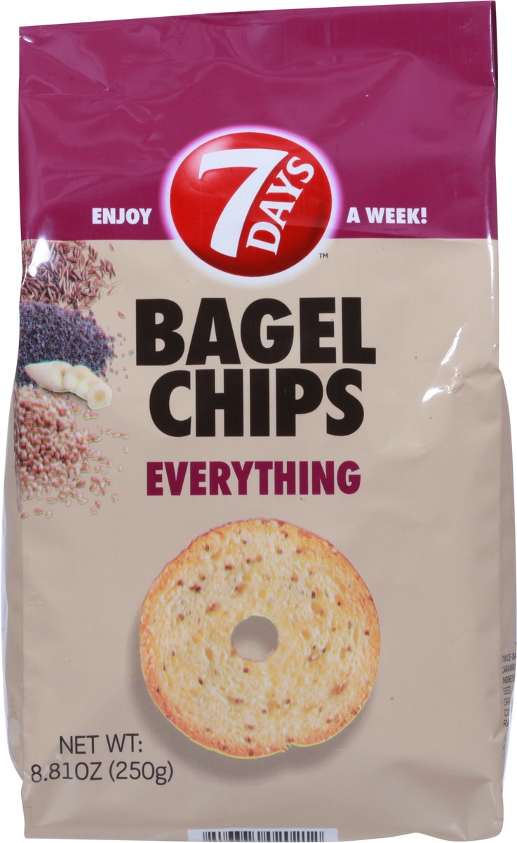 slide 7 of 13, 7DAYS Everything Bagel Chips 8.81 oz, 8.81 oz