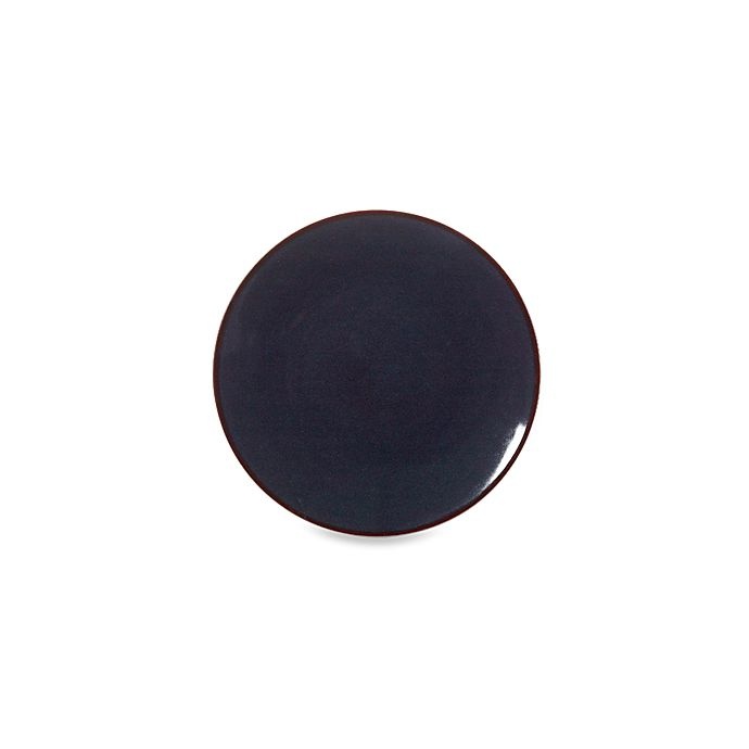 slide 1 of 1, Mikasa Sedona Round Platter - Brown/Blue, 1 ct