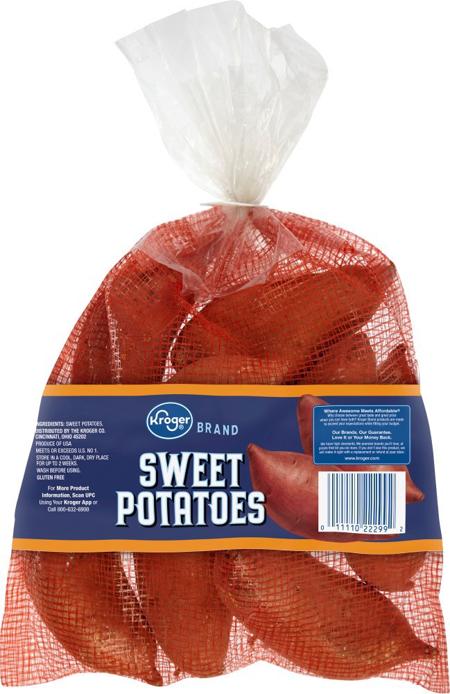slide 2 of 2, Kroger Sweet Potato, 3 lb