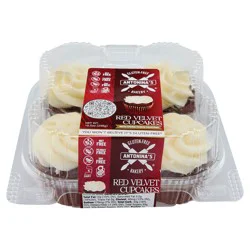 Antoninas Gluten Free Red Velvet Cupcakes - 10.5 oz