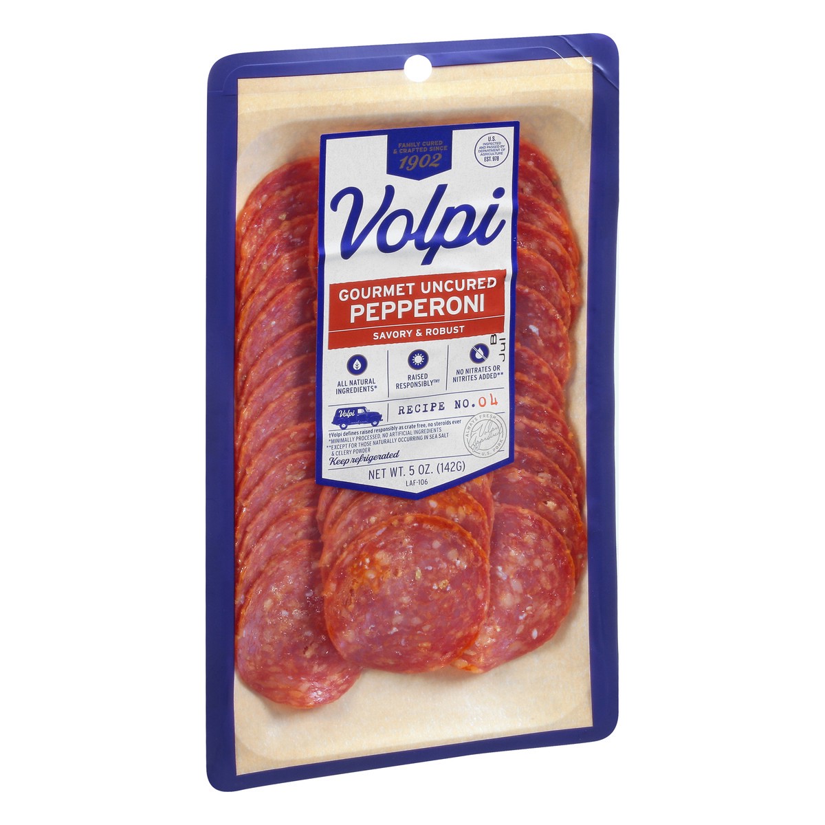 slide 6 of 13, Volpi Pepperoni | Savory & Robust 5oz, 1 ct