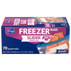 Kroger Quart Freezer Storage Bag