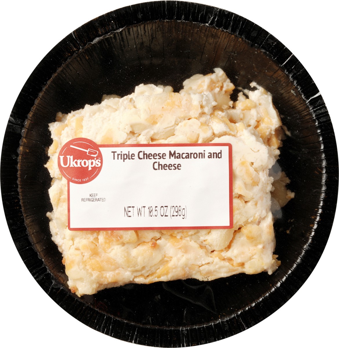 slide 3 of 3, Ukrop's Triple Cheese Macaroni & Cheese, 10.5 oz
