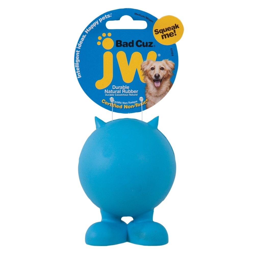 slide 1 of 1, JW Pet Dog Toy, Bad Cuz, Medium, 1 ct