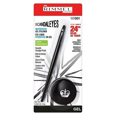 slide 1 of 2, Rimmel ScandalEyes Waterproof Gel Eye Li, 1 ct