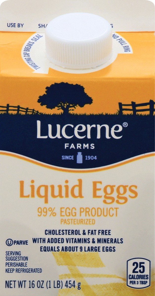 slide 6 of 9, Lucerne Dairy Farms Farms Liquid Eggs 99% Real Egg Product, 