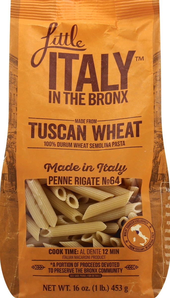 slide 2 of 13, Little Italy in the Bronx No. 64 Penne Rigate 16 oz, 16 oz