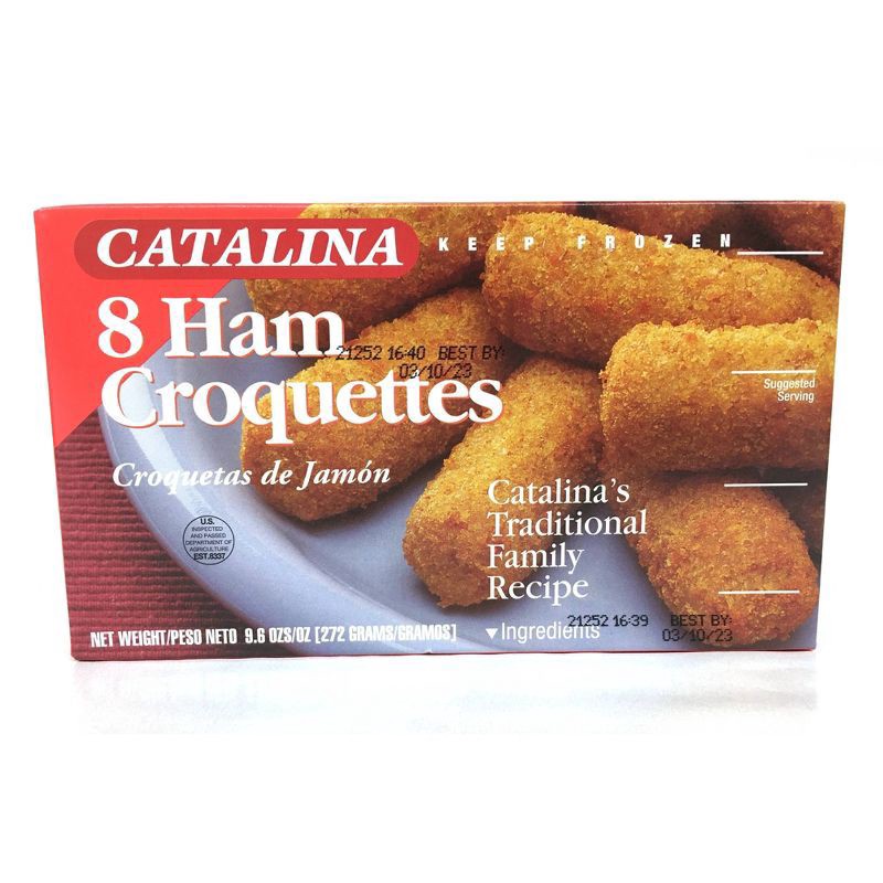 slide 1 of 3, Catalina Ham Croquettes, 8 ct; 9.6 oz