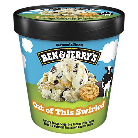 slide 1 of 1, Ben & Jerry's Oat Of This Swirled Ice Cream - 16 Oz, 16 oz