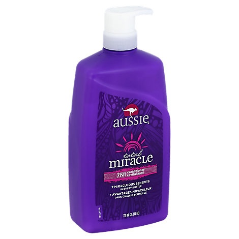 slide 1 of 1, Aussie Total Miracle Conditioner With Apricot & Macadamia Oil - 26.2 Fz, 1 ct