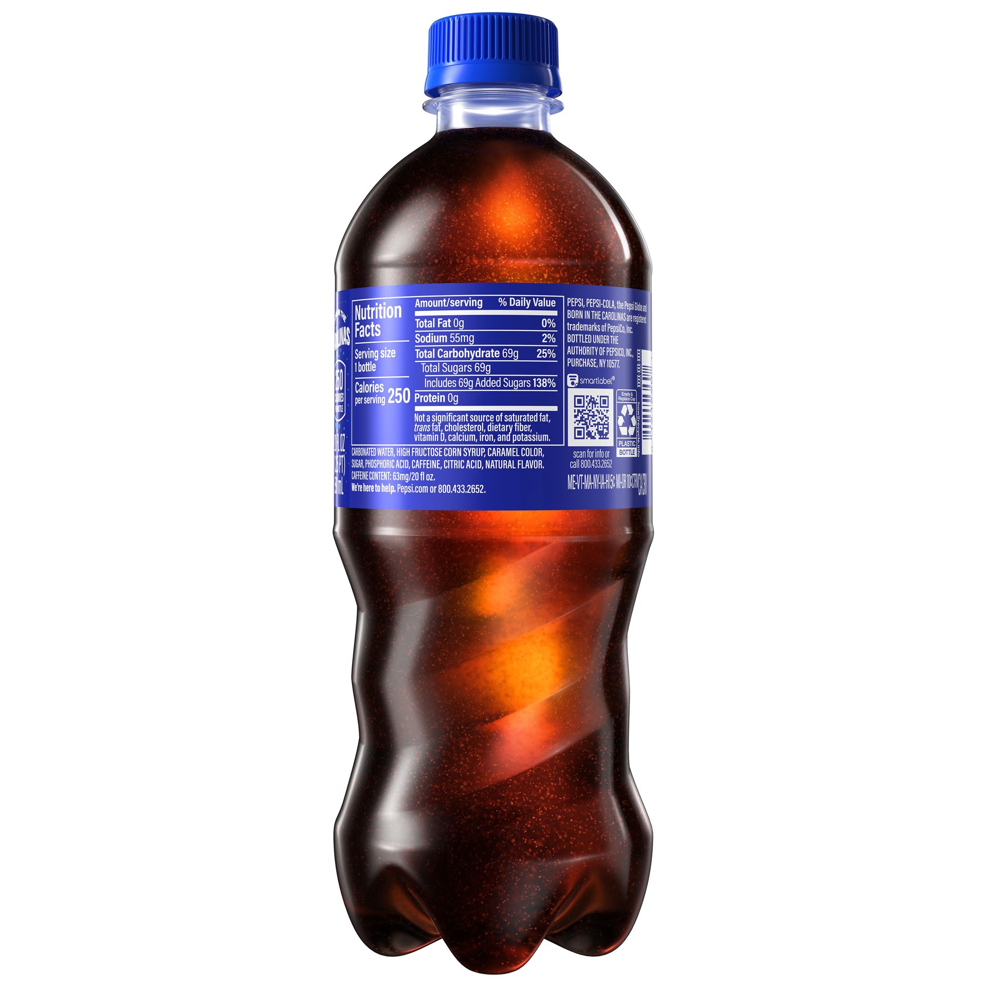 slide 5 of 5, Pepsi Soda Cola - 20 fl oz, 20 fl oz