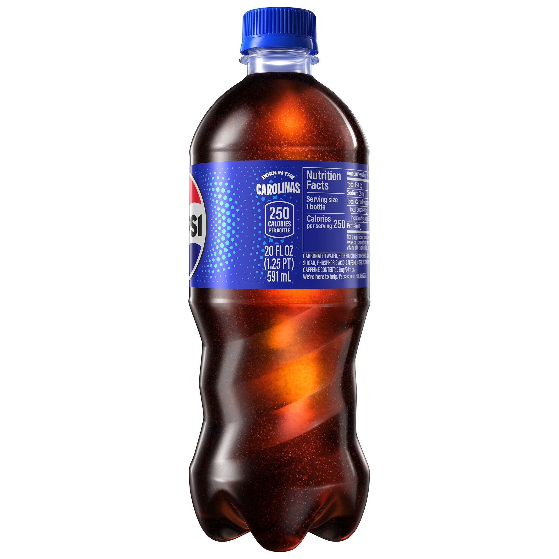 slide 3 of 5, Pepsi Soda Cola - 20 fl oz, 20 fl oz