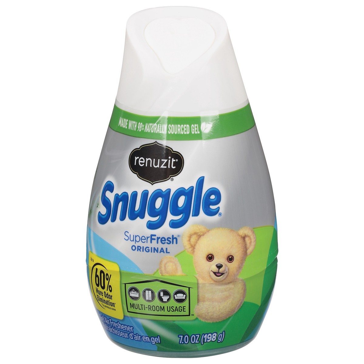 slide 3 of 9, Renuzit Snuggle Super Fresh Original Gel Air Freshener 7.0 oz, 7 oz