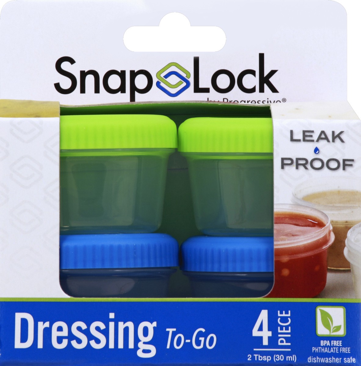Progressive Snaplock Dressing To Go - Shop Food Storage at H-E-B