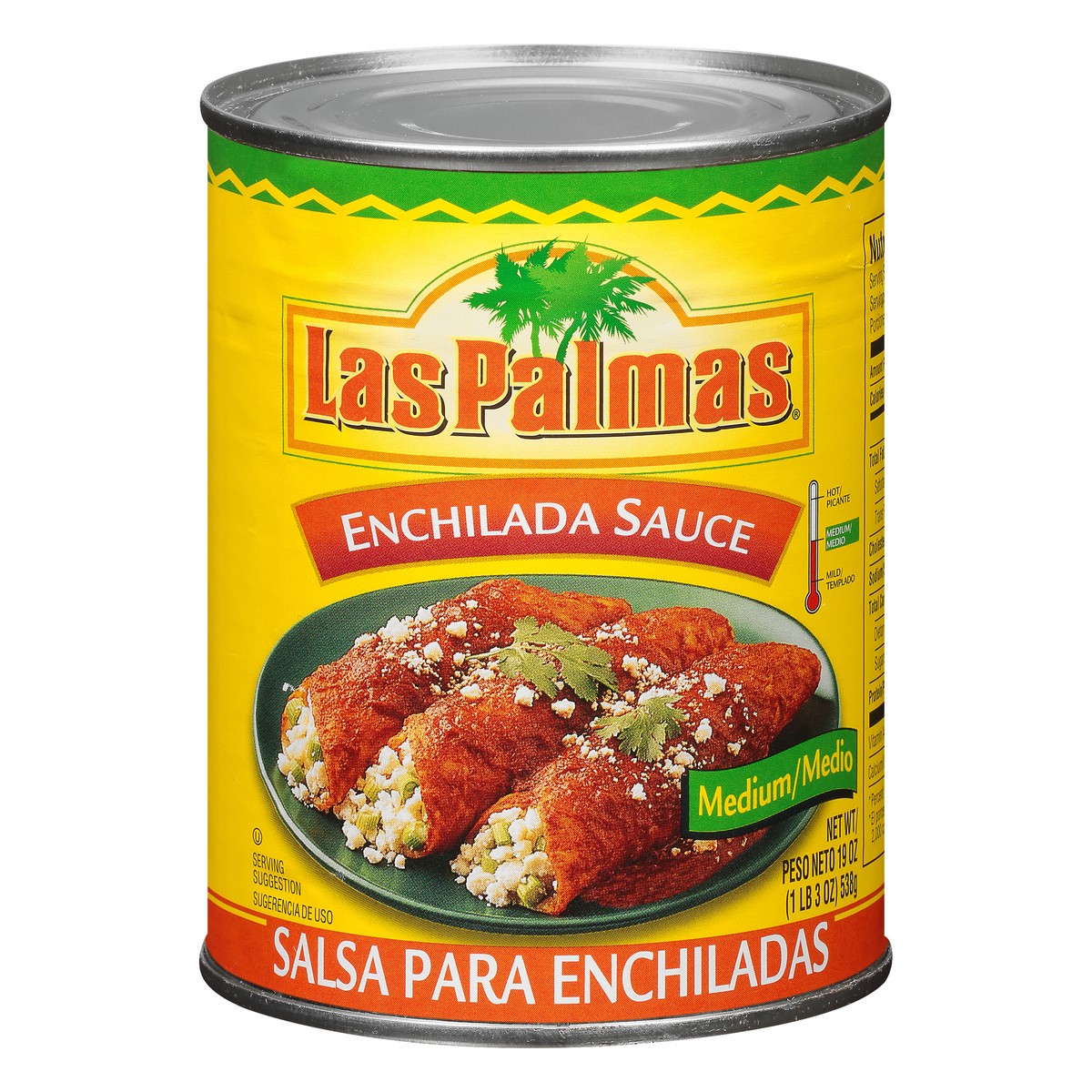 slide 9 of 12, Las Palmas Medium Enchilada Sauce 19 oz. Can, 19 oz