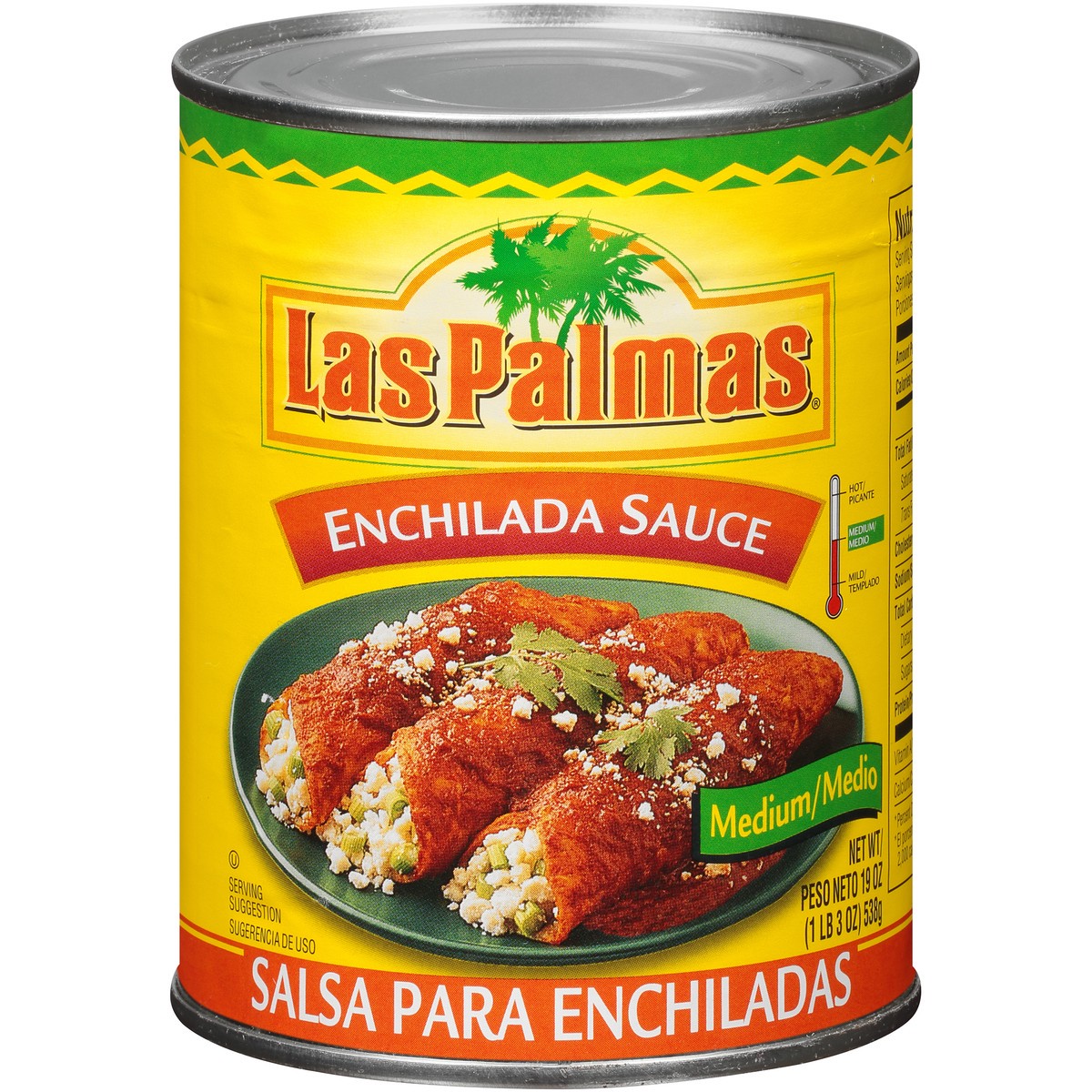 slide 10 of 12, Las Palmas Medium Enchilada Sauce 19 oz. Can, 19 oz