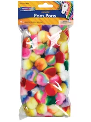 Pacon Creativity Street Assorted Color Splash 1 Poms