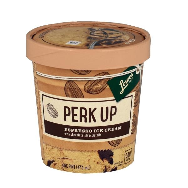 slide 1 of 1, Lowes Foods Perk Up Expresso Ice Cream, 16 oz