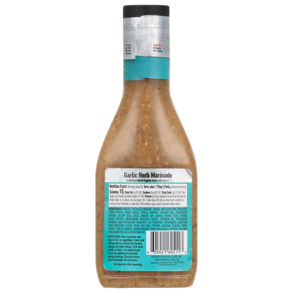 slide 8 of 15, Mrs. Dash Garlic Herb Marinade 12 fl oz, 12 fl oz