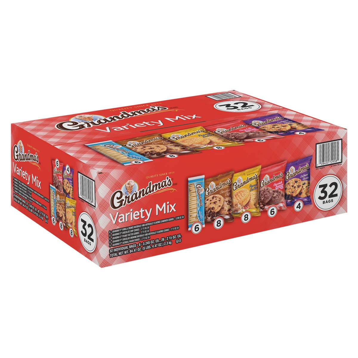 slide 3 of 13, Grandma's Cookies, Variety Mix - 32 ct, 32 ct