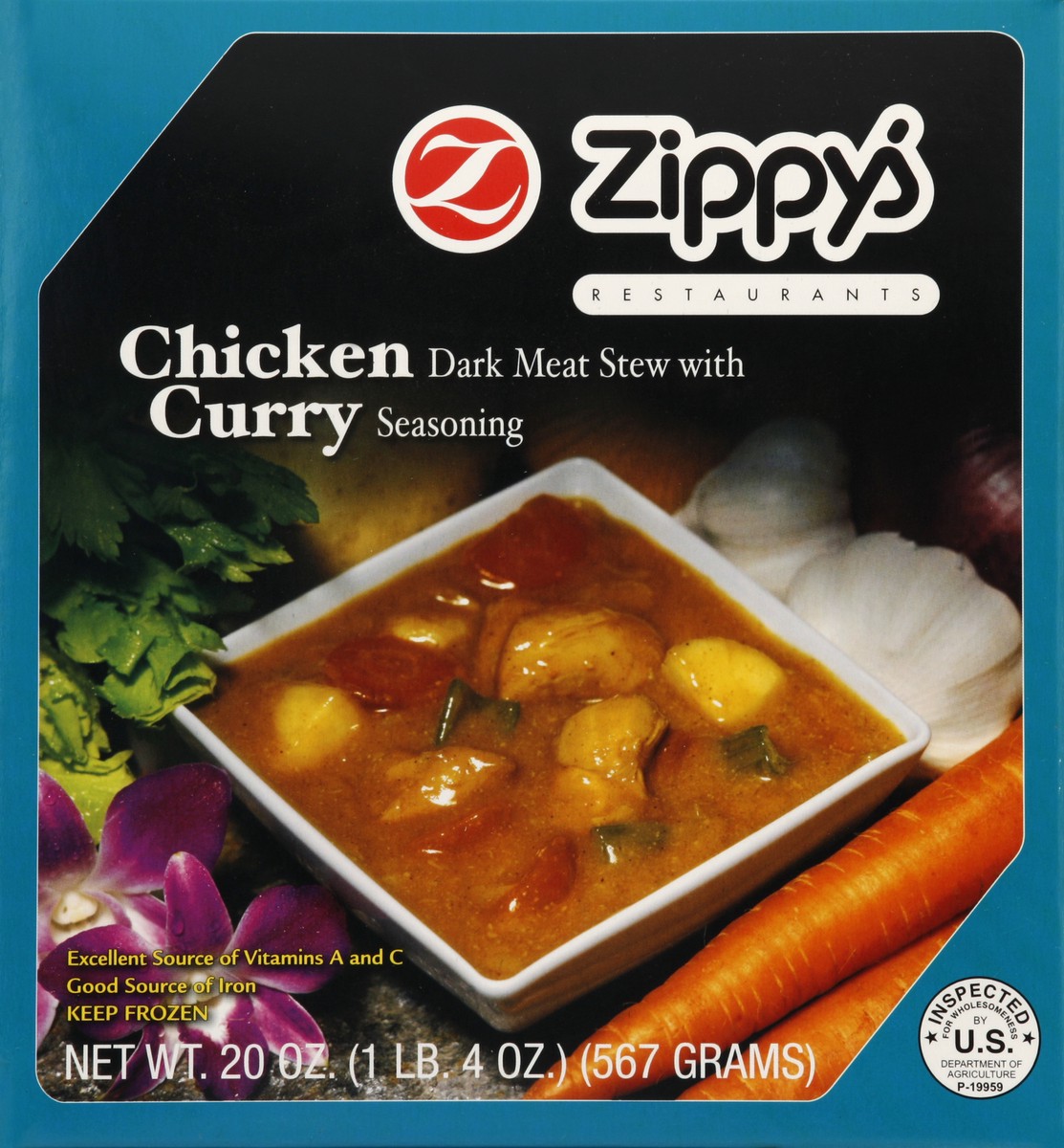 slide 6 of 13, Zippys Chicken Curry 20 oz, 20 oz
