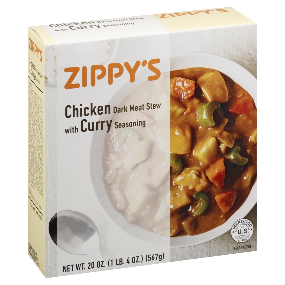 slide 11 of 13, Zippys Chicken Curry 20 oz, 20 oz
