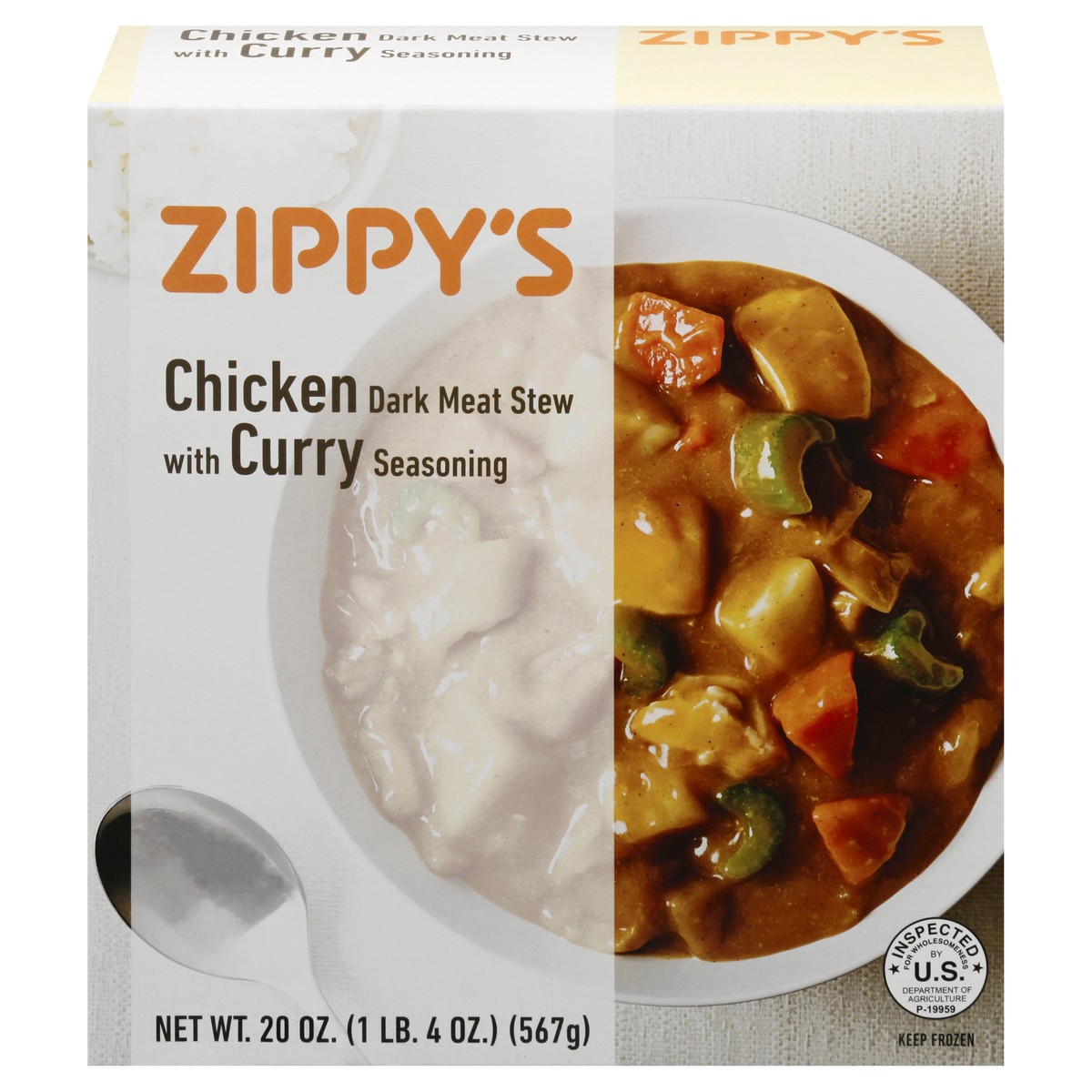 slide 1 of 13, Zippys Chicken Curry 20 oz, 20 oz