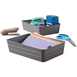 Starplast Flexi Medium Rectangular Gray Bins
