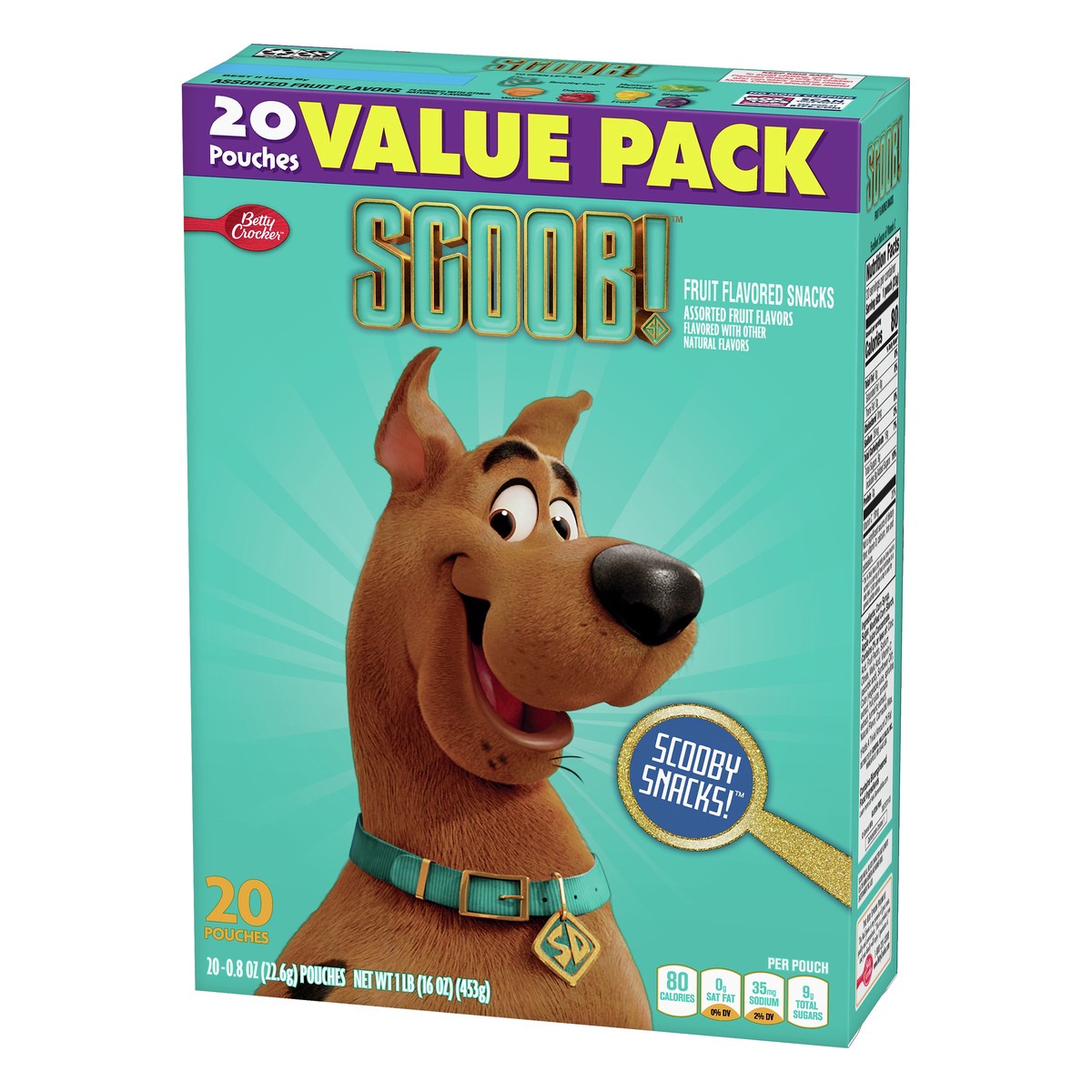 slide 4 of 13, Betty Crocker Value Pack Scoob Assorted Fruit Flavored Snacks 20 ea, 20 ct